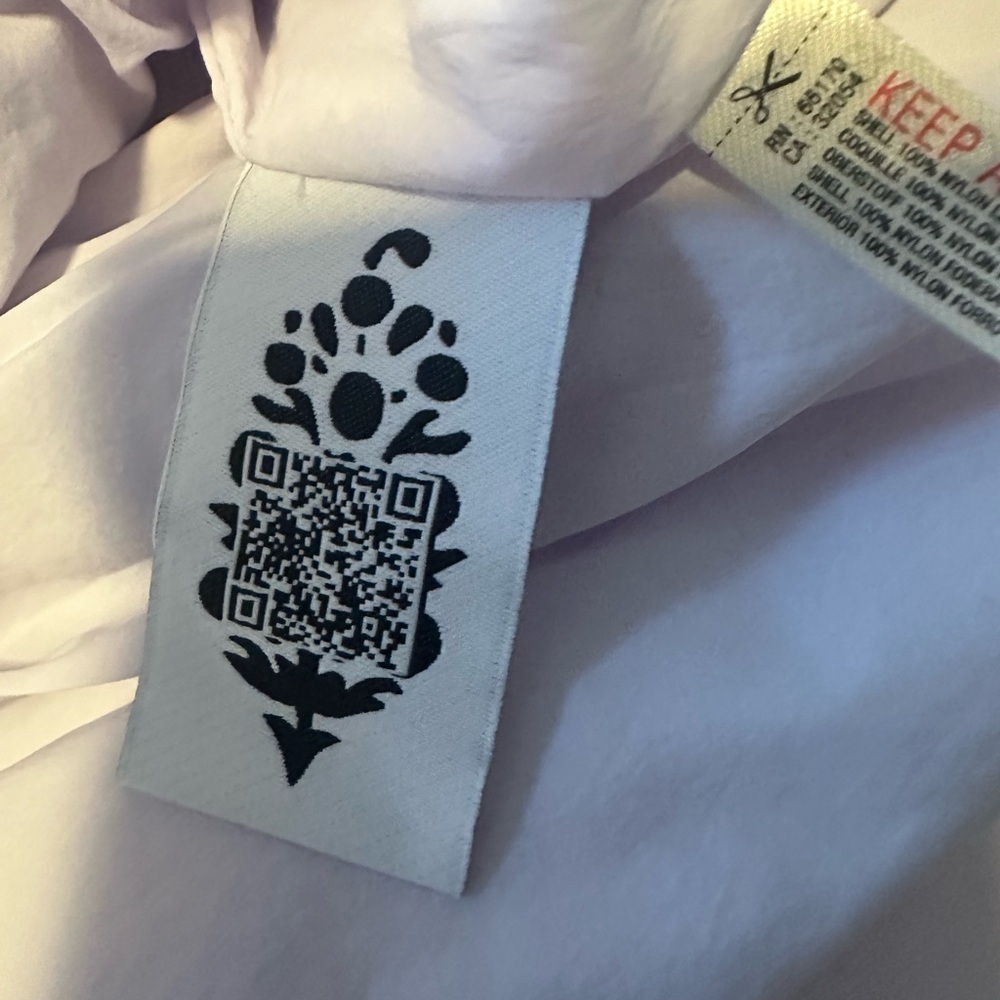 Free People Billie Boxy Lightweight Winter Jacket Rose Wash Size M/L NWT - Picture 9 of 12